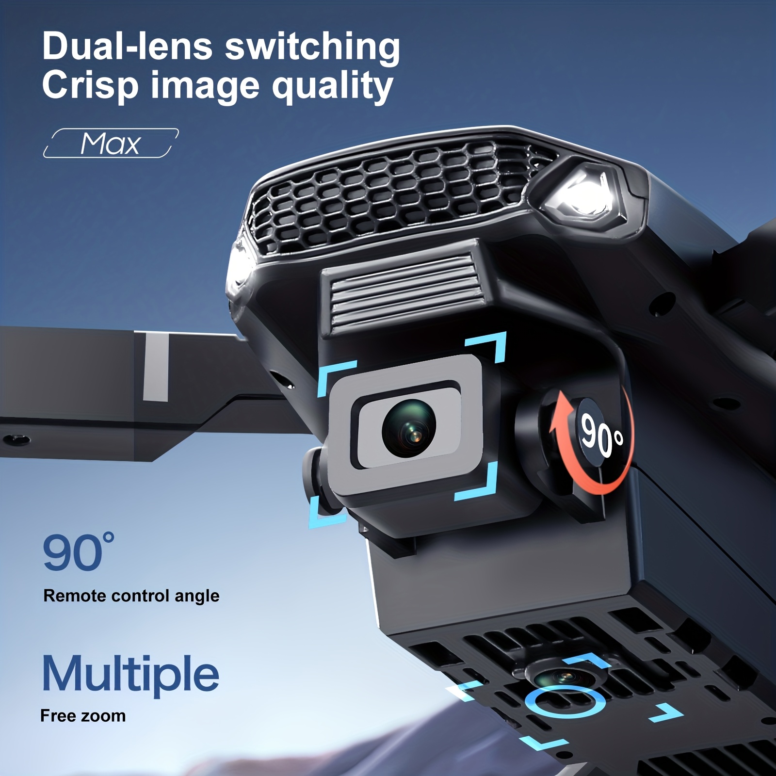 2026 Upgraded E88 PRO MAX Fold - Drone Controller Screen ulasan dan harga