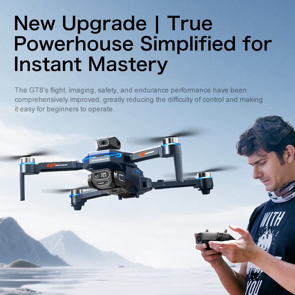 Original GT8 Drone 8K Professi - Jjrc Drone X12 ulasan dan harga