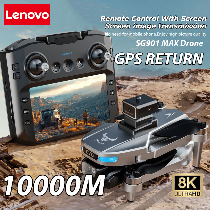 Lenovo SG901 MAX GPS Drone Pro - Drone Controller Screen ulasan dan harga