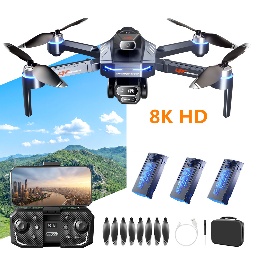 Optical Flow 8K Three Camera B - Drone Controller Screen ulasan dan harga
