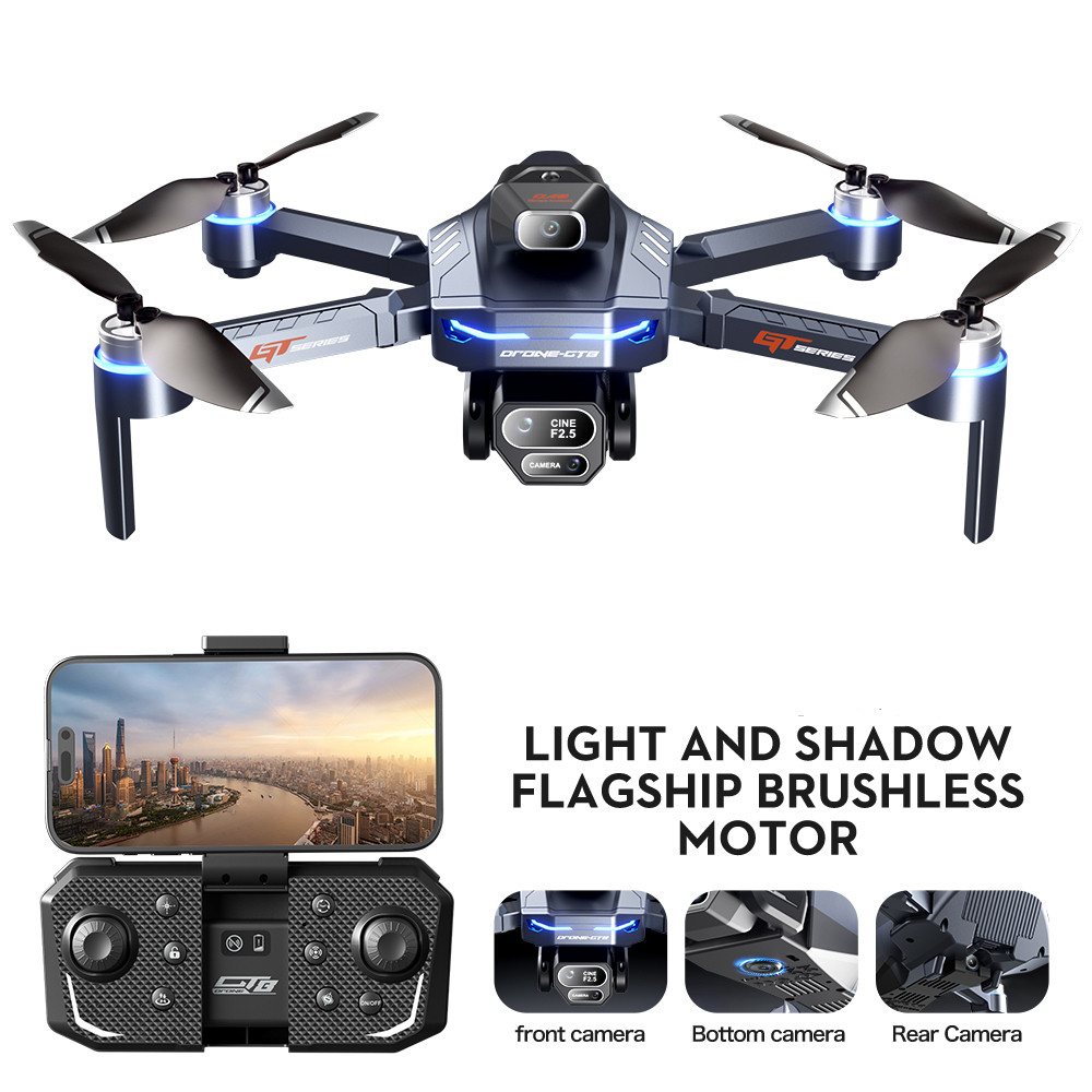 Optical Flow 8K Three Camera B - Drone Controller Screen ulasan dan harga