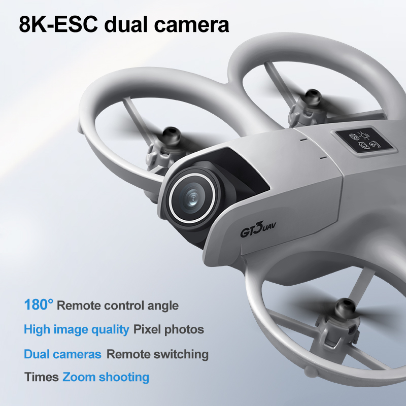 New GT3 With Screen Mini Drone - Drone Controller Screen ulasan dan harga
